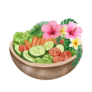 ハイビスカスサラダ